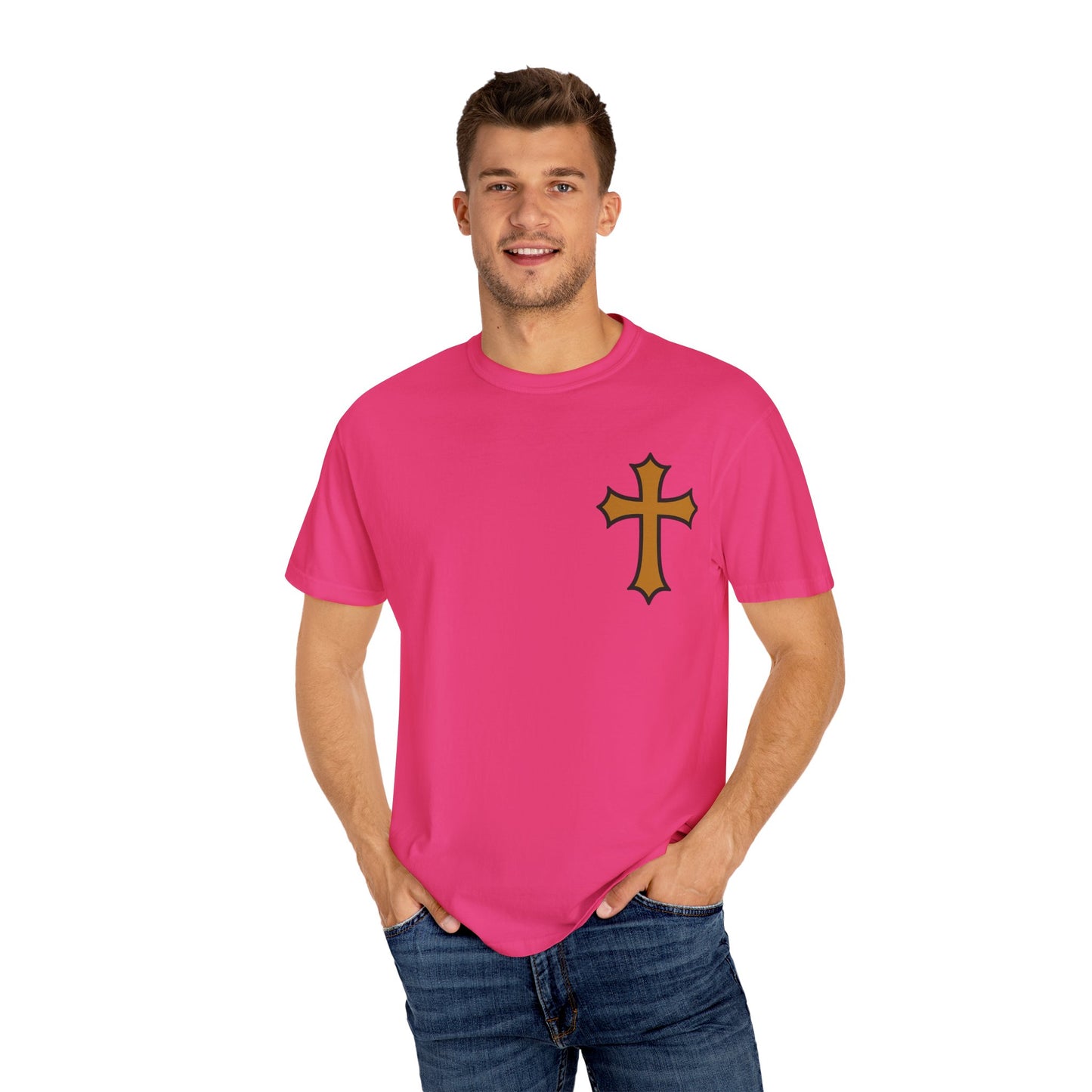 Cross and Crown Unisex, Christian Apparel, Gift for Believers, Casual Faith-Based Fashion