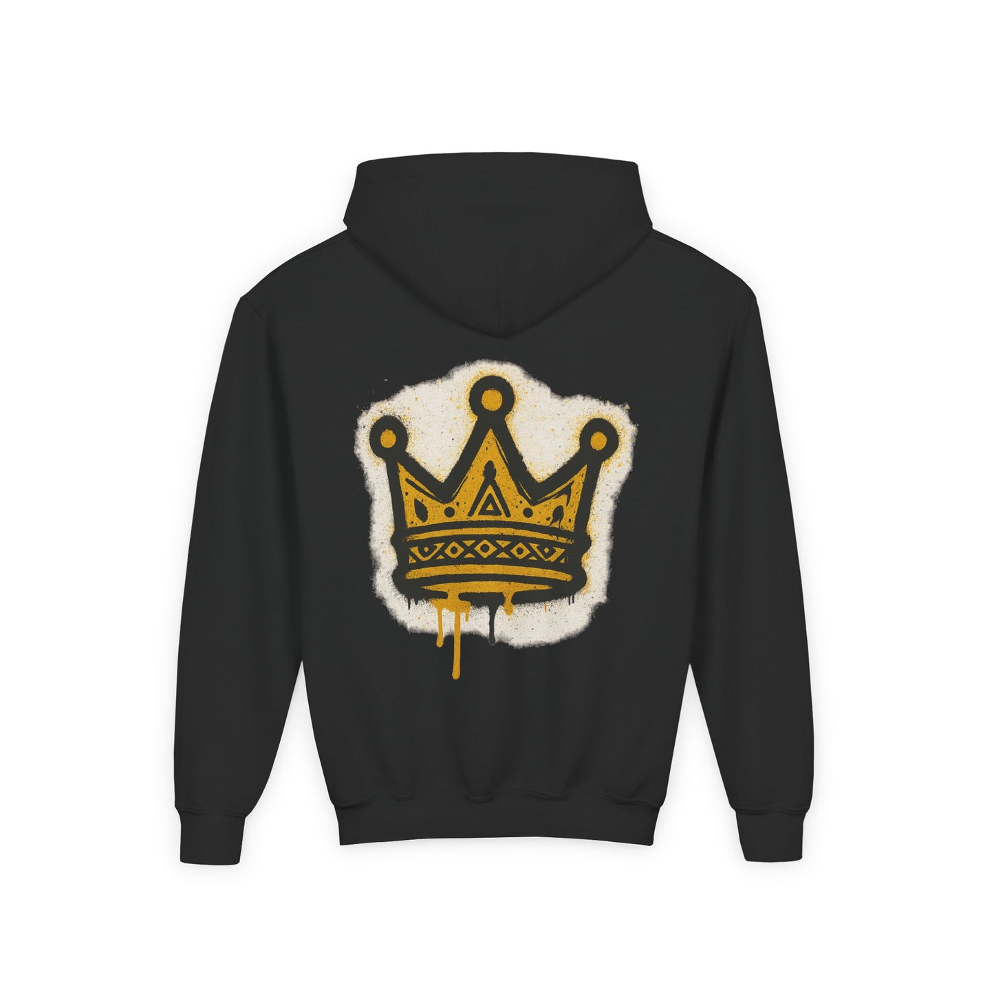 Sudadera Reino Crown Theme Youth Hoodie – Fun Gift for Birthdays, Royalty Vibes, Casual Wear, Everyday Comfort, Cool Streetwear