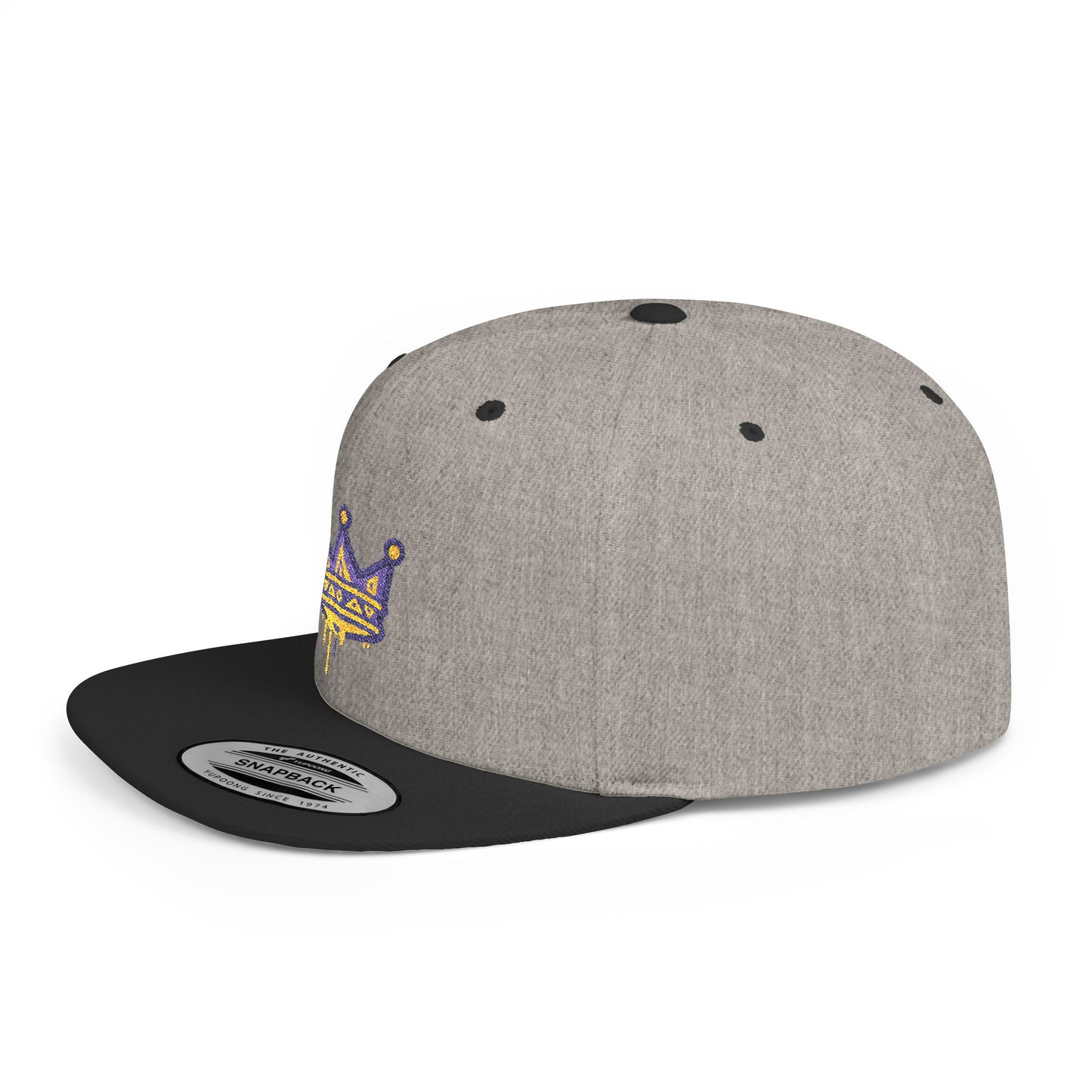 Purple Crown Design Flat Bill Snapback, Stylish Cap for Urban Fashion, Perfect for Gifts and Celebrations, Trendy Headwear for Casual [...]