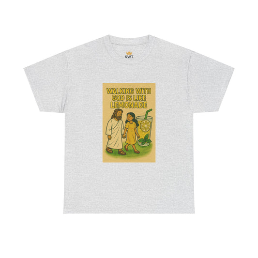 Jesus Lemonade Casual Graphic Tee with Inspirational Design, Comfortable Unisex Heavy Cotton Shirt, Perfect Gift for Friends, Fun Statement Tee, [...]