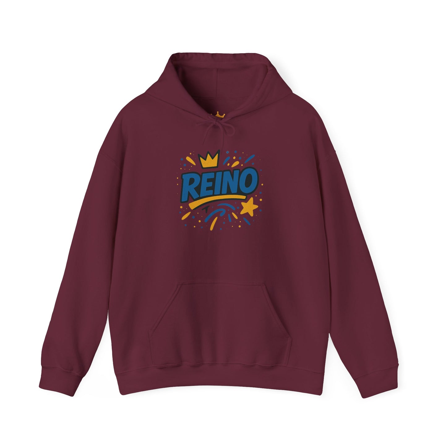 Sudadera Reino Crown-Embellished Unisex Heavy Blend Hooded Sweatshirt | Cozy Streetwear for Winners | Perfect Gift for Graduations, Birthdays, and [...]