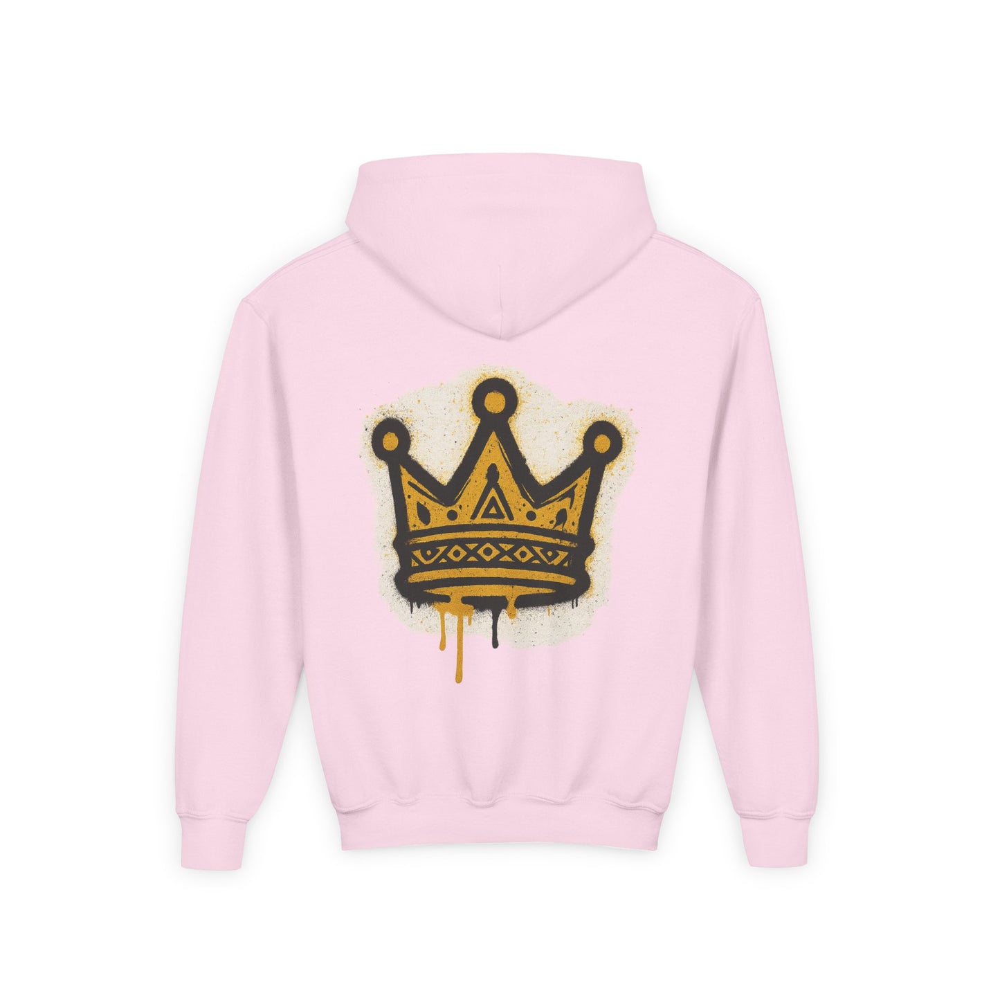 Sudadera Reino Crown Theme Youth Hoodie – Fun Gift for Birthdays, Royalty Vibes, Casual Wear, Everyday Comfort, Cool Streetwear
