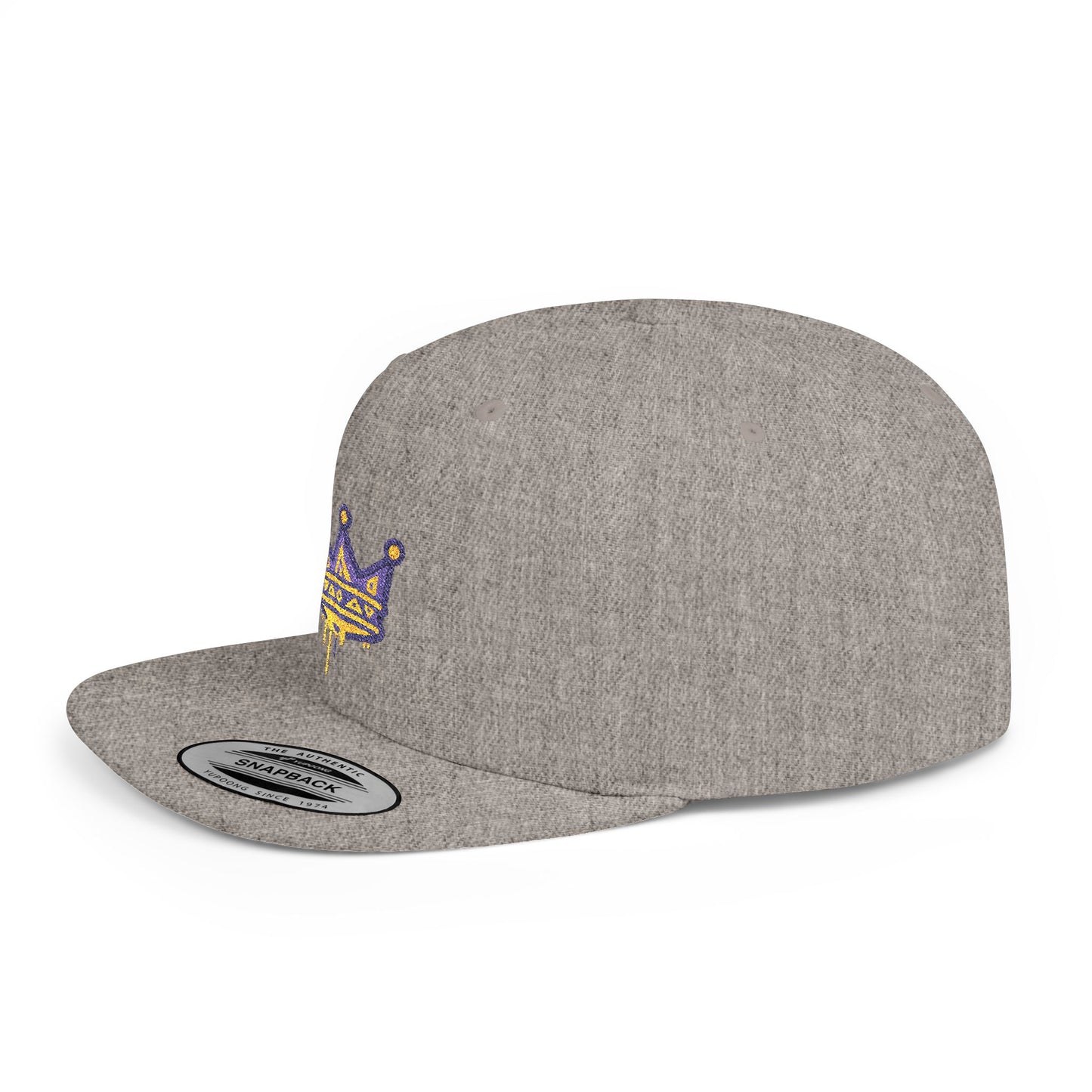 Purple Crown Design Flat Bill Snapback, Stylish Cap for Urban Fashion, Perfect for Gifts and Celebrations, Trendy Headwear for Casual [...]