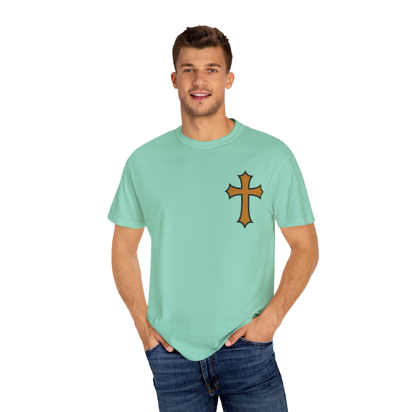 Cross and Crown Unisex, Christian Apparel, Gift for Believers, Casual Faith-Based Fashion