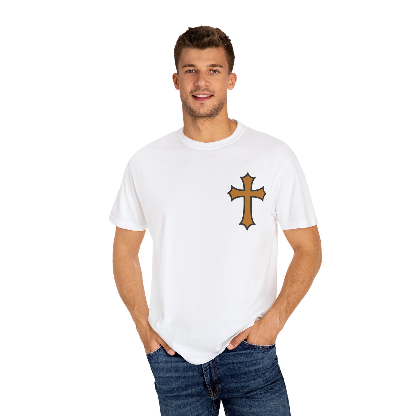 Cross and Crown Unisex, Christian Apparel, Gift for Believers, Casual Faith-Based Fashion
