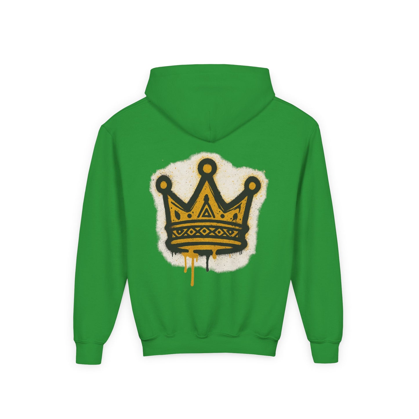 Sudadera Reino Crown Theme Youth Hoodie – Fun Gift for Birthdays, Royalty Vibes, Casual Wear, Everyday Comfort, Cool Streetwear