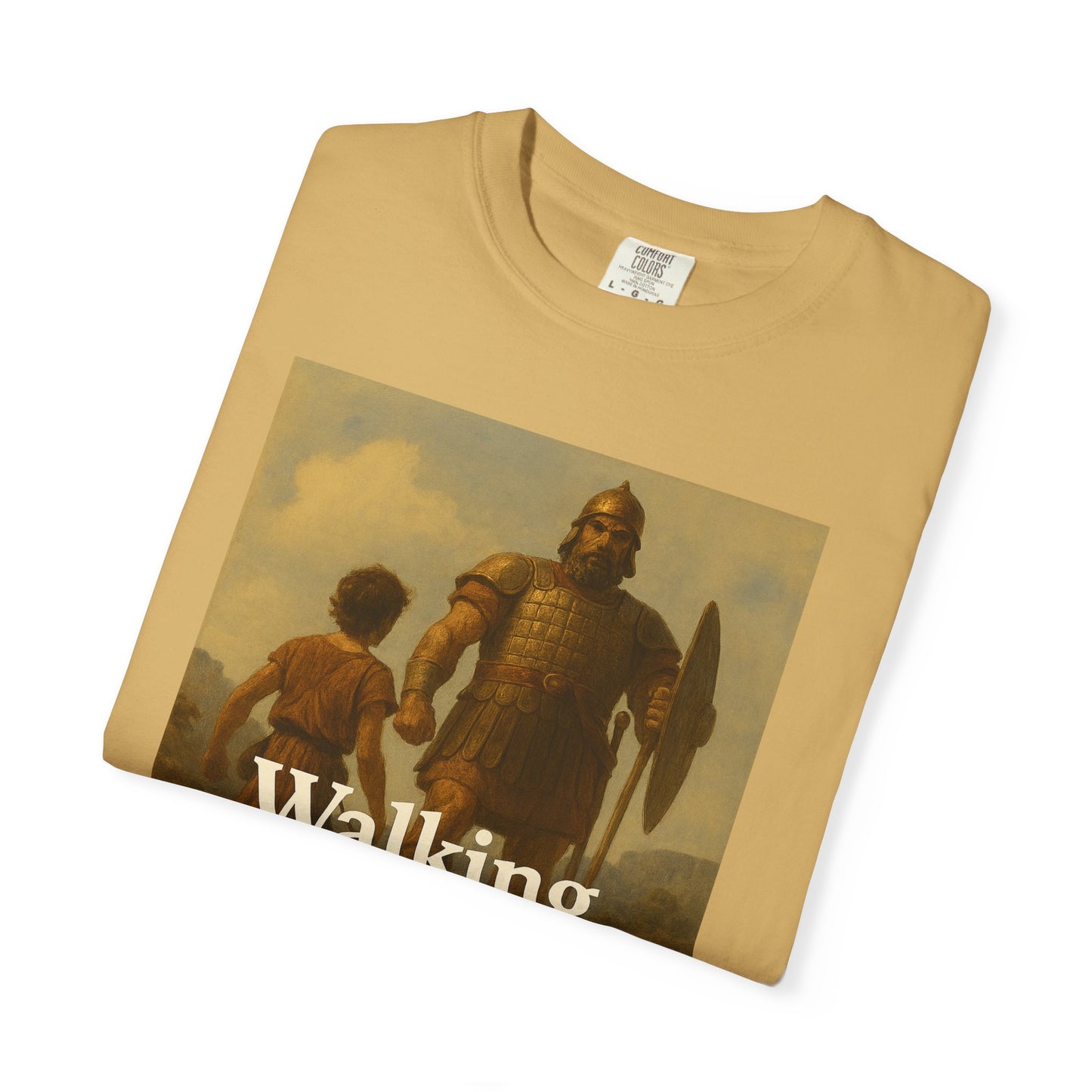 Giant Inspirational Unisex T-Shirt: Walking Towards Giants, Motivational Apparel, Gift for Him/Her, Faith-Based Clothing, Casual Wear, Bible [...]