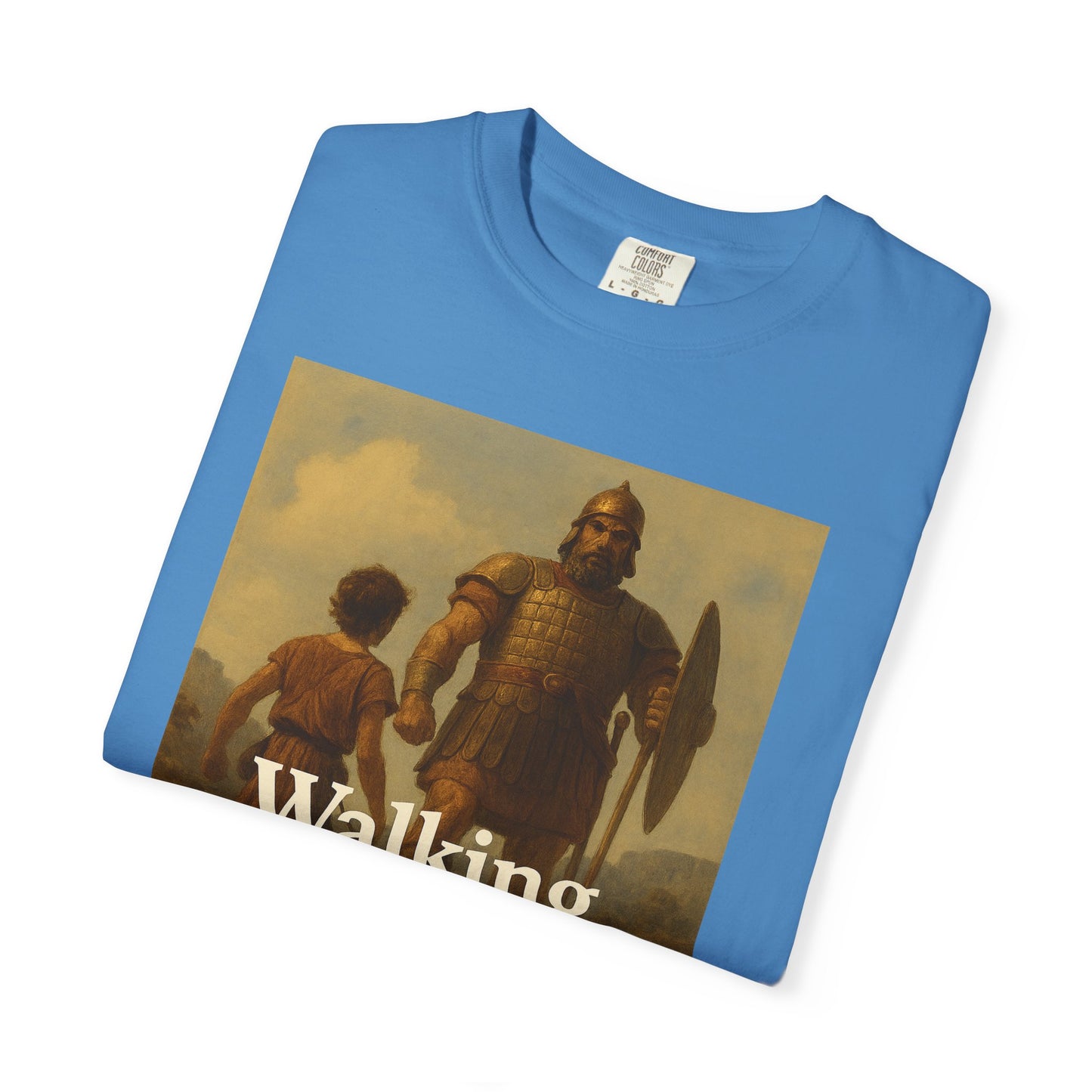 Giant Inspirational Unisex T-Shirt: Walking Towards Giants, Motivational Apparel, Gift for Him/Her, Faith-Based Clothing, Casual Wear, Bible [...]