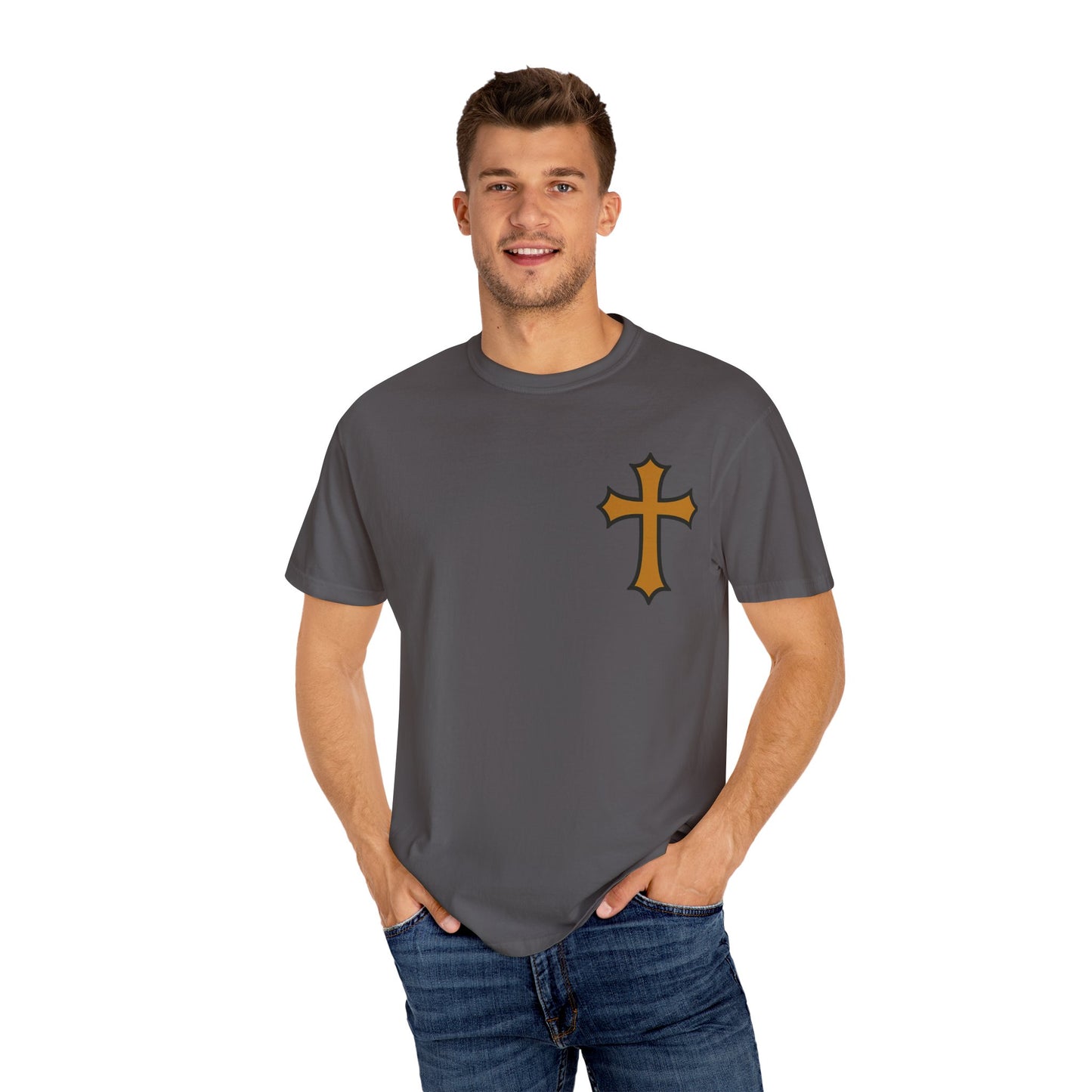 Cross and Crown Unisex, Christian Apparel, Gift for Believers, Casual Faith-Based Fashion