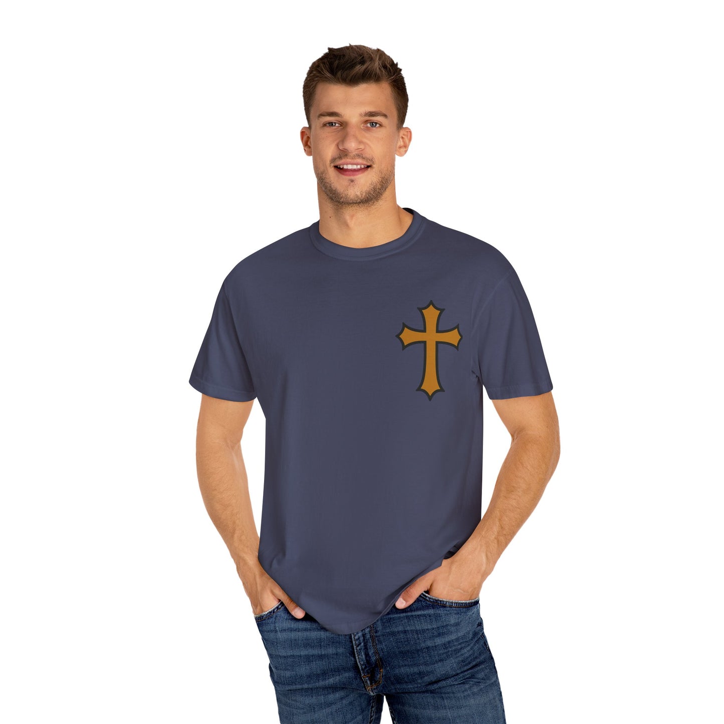 Cross and Crown Unisex, Christian Apparel, Gift for Believers, Casual Faith-Based Fashion
