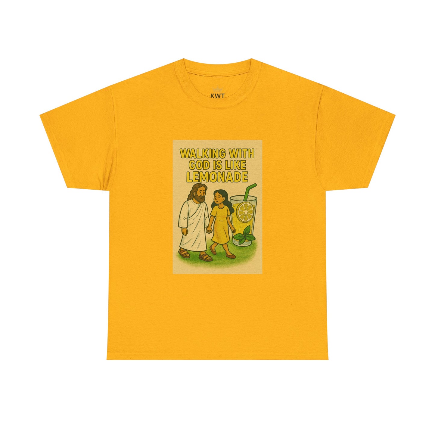 Jesus Lemonade Casual Graphic Tee with Inspirational Design, Comfortable Unisex Heavy Cotton Shirt, Perfect Gift for Friends, Fun Statement Tee, [...]