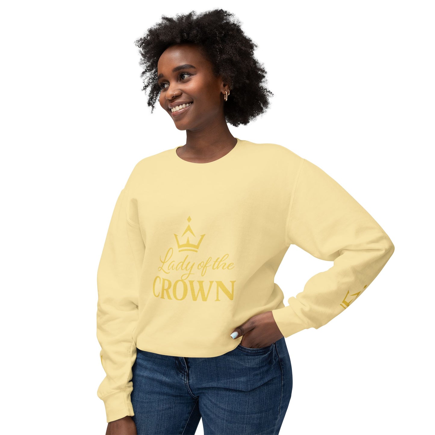 Lady Of The Crown Cozy Crewneck