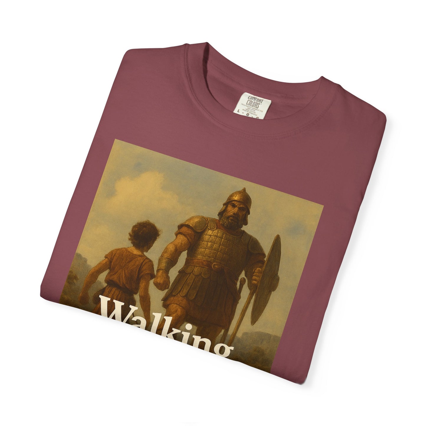 Giant Inspirational Unisex T-Shirt: Walking Towards Giants, Motivational Apparel, Gift for Him/Her, Faith-Based Clothing, Casual Wear, Bible [...]