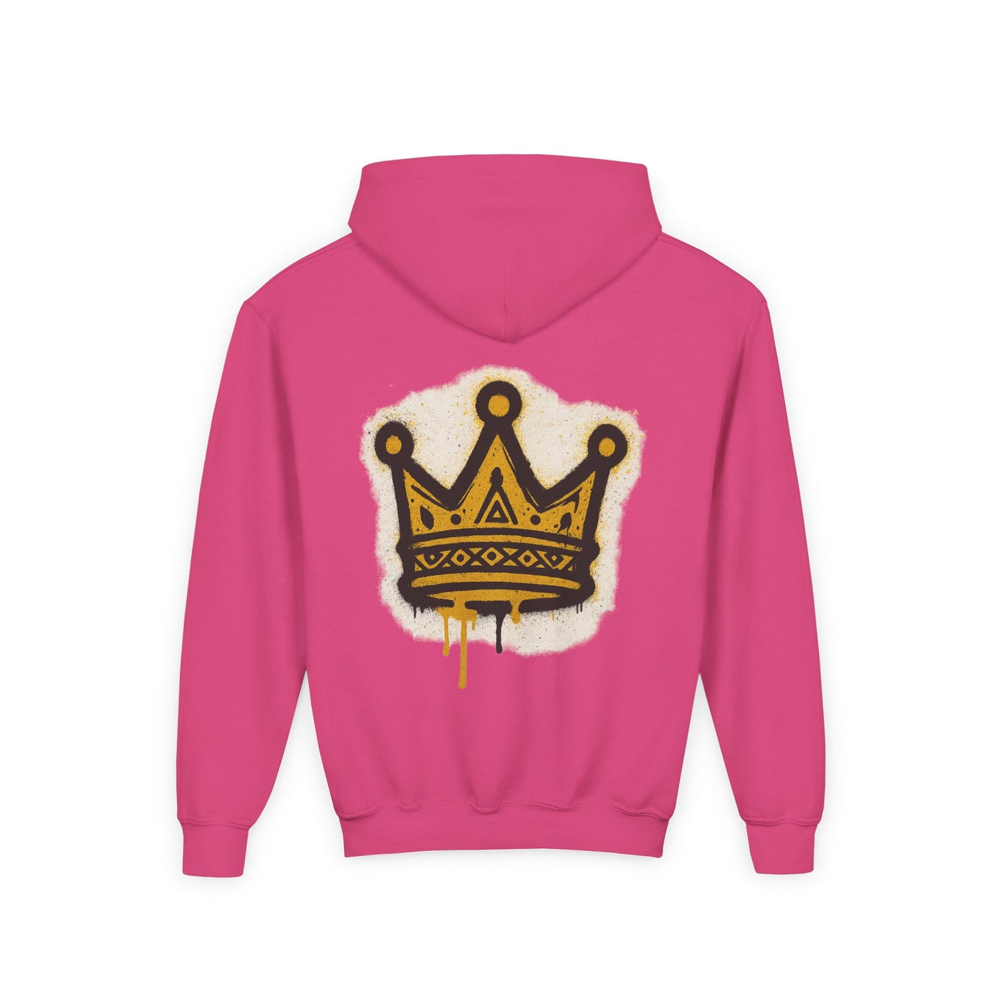 Sudadera Reino Crown Theme Youth Hoodie – Fun Gift for Birthdays, Royalty Vibes, Casual Wear, Everyday Comfort, Cool Streetwear