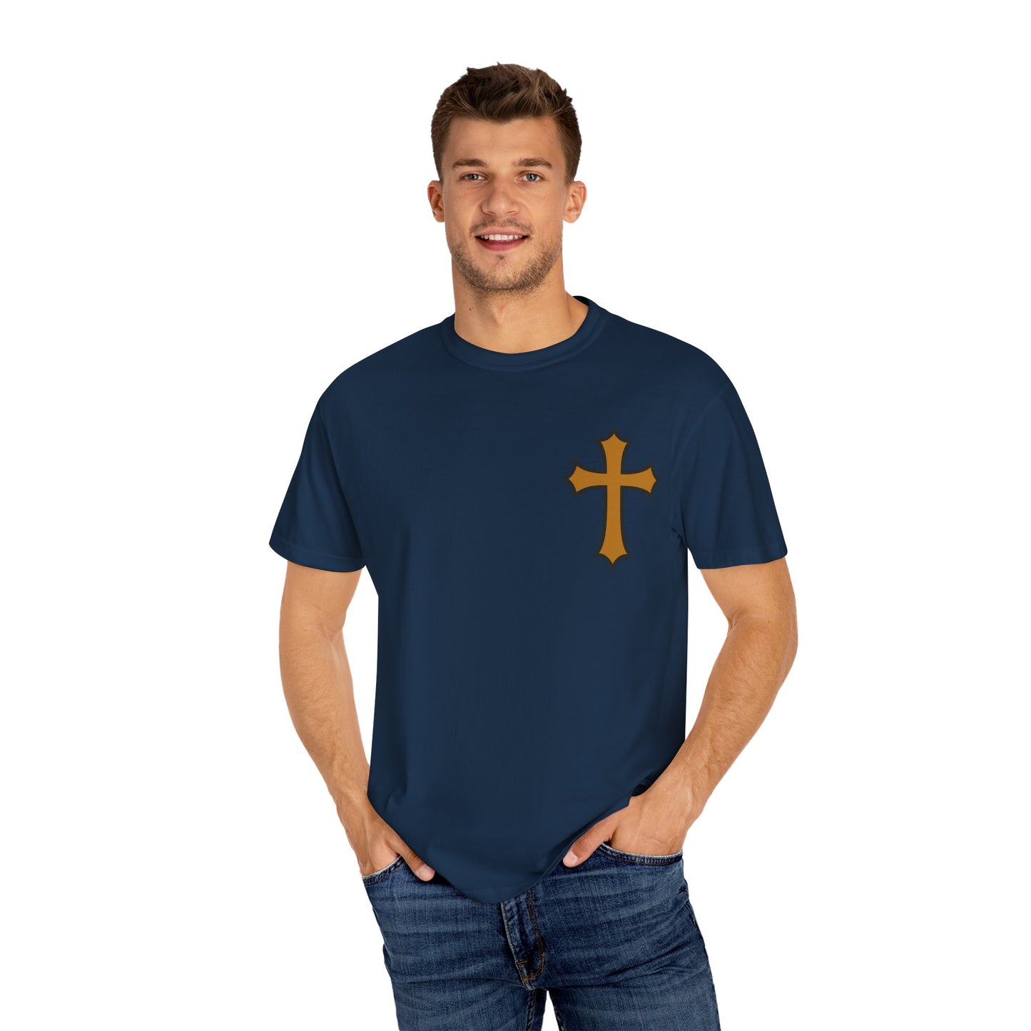 Cross and Crown Unisex, Christian Apparel, Gift for Believers, Casual Faith-Based Fashion