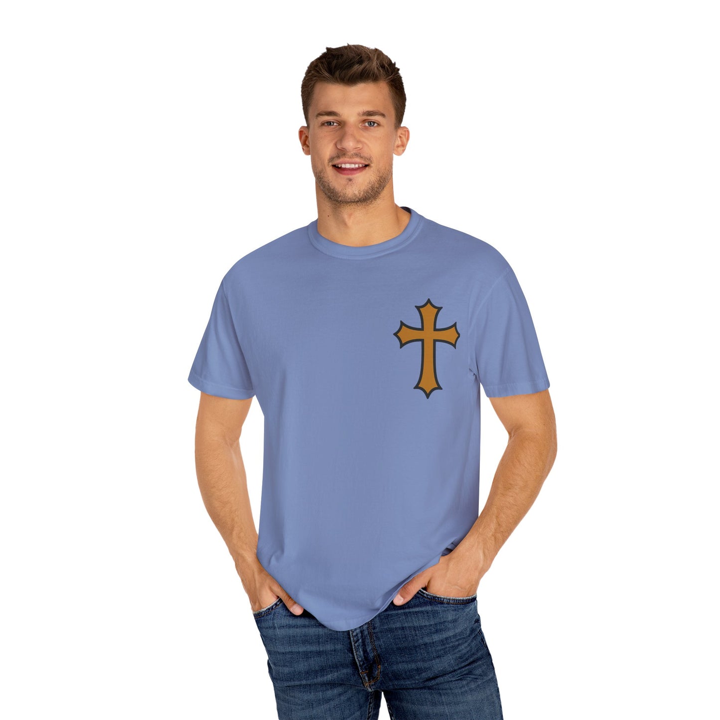 Cross and Crown Unisex, Christian Apparel, Gift for Believers, Casual Faith-Based Fashion