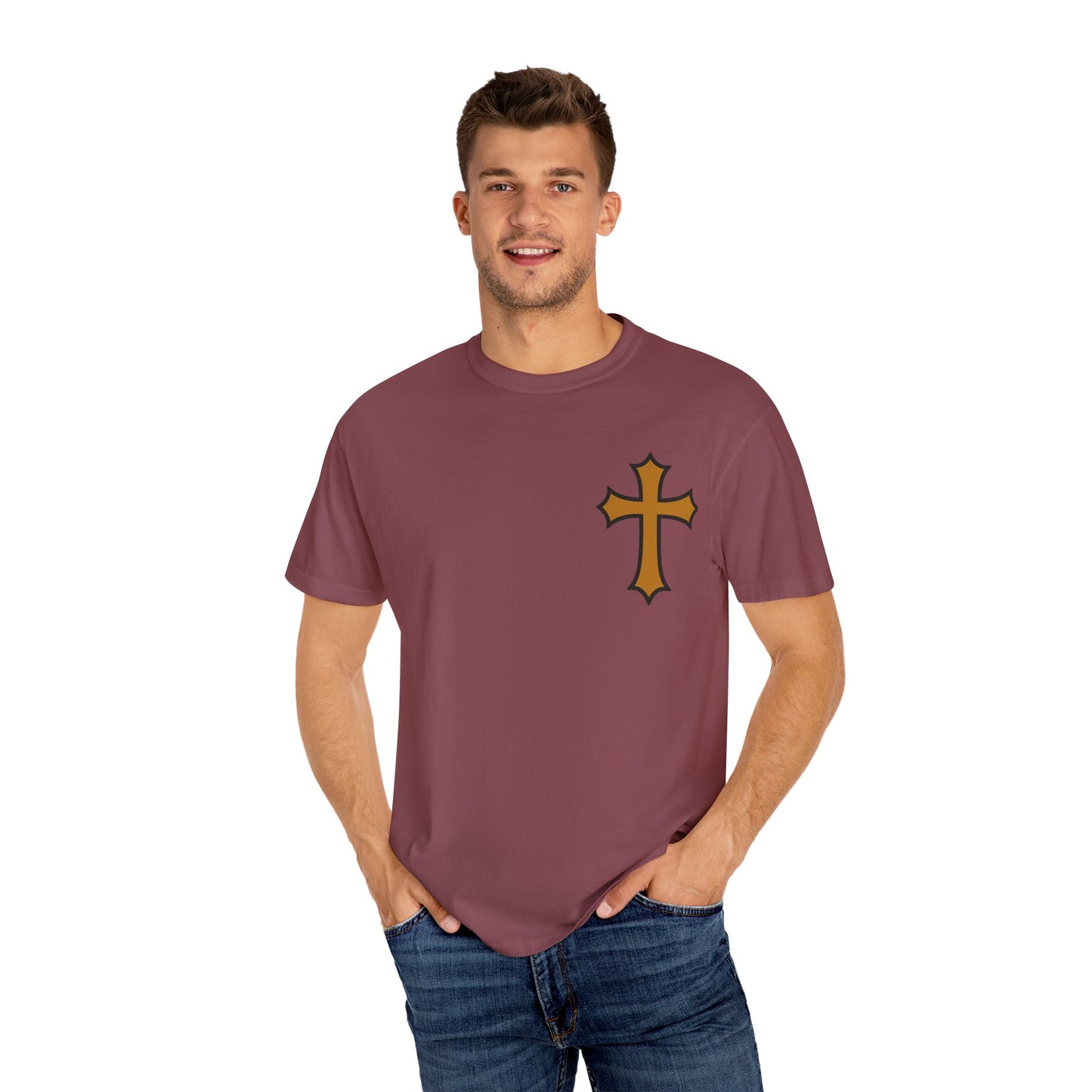 Cross and Crown Unisex, Christian Apparel, Gift for Believers, Casual Faith-Based Fashion
