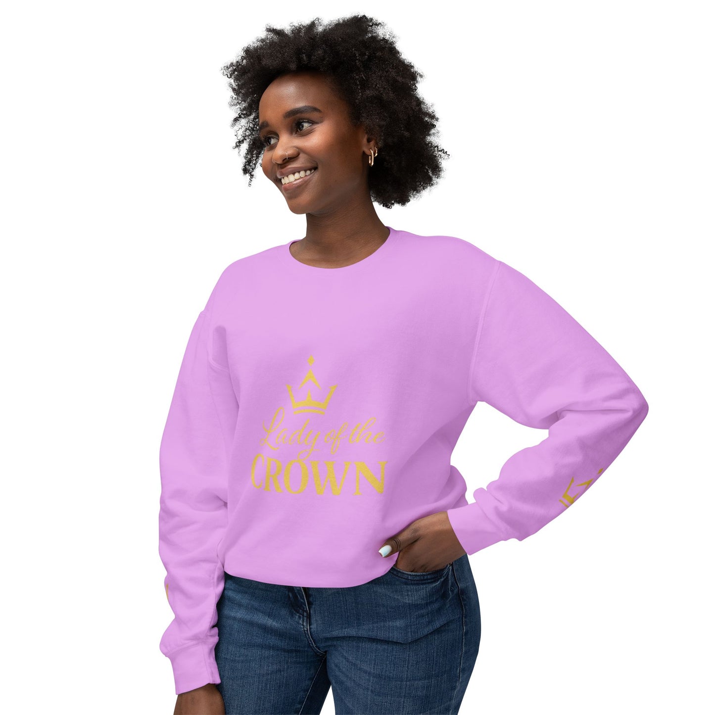 Lady Of The Crown Cozy Crewneck