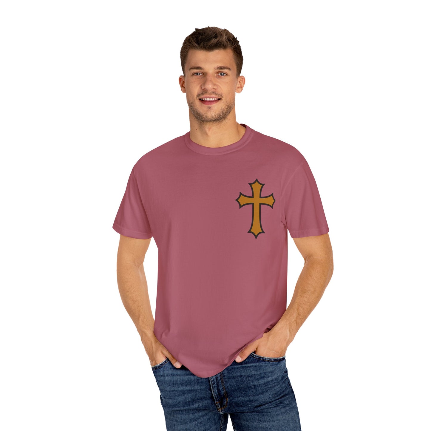 Cross and Crown Unisex, Christian Apparel, Gift for Believers, Casual Faith-Based Fashion