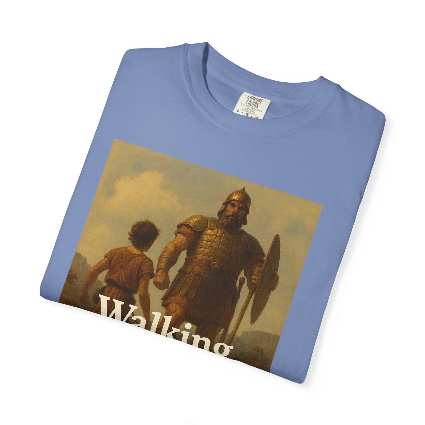 Giant Inspirational Unisex T-Shirt: Walking Towards Giants, Motivational Apparel, Gift for Him/Her, Faith-Based Clothing, Casual Wear, Bible [...]