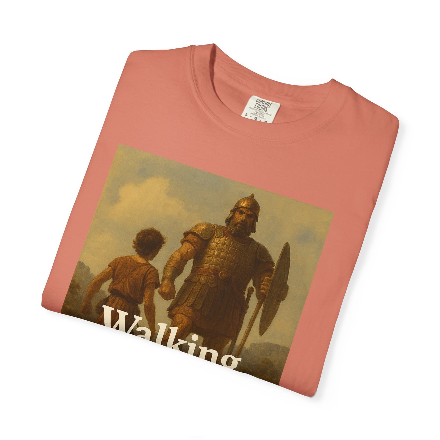 Giant Inspirational Unisex T-Shirt: Walking Towards Giants, Motivational Apparel, Gift for Him/Her, Faith-Based Clothing, Casual Wear, Bible [...]