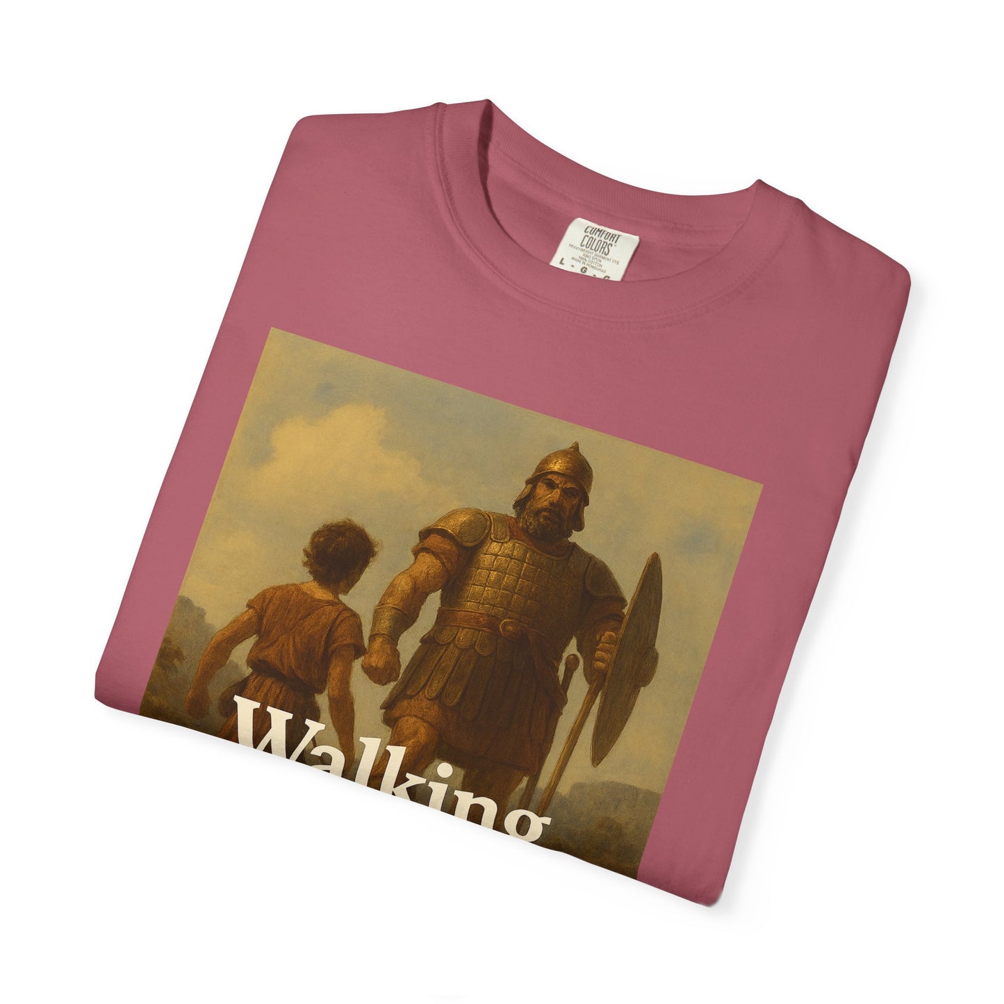 Giant Inspirational Unisex T-Shirt: Walking Towards Giants, Motivational Apparel, Gift for Him/Her, Faith-Based Clothing, Casual Wear, Bible [...]