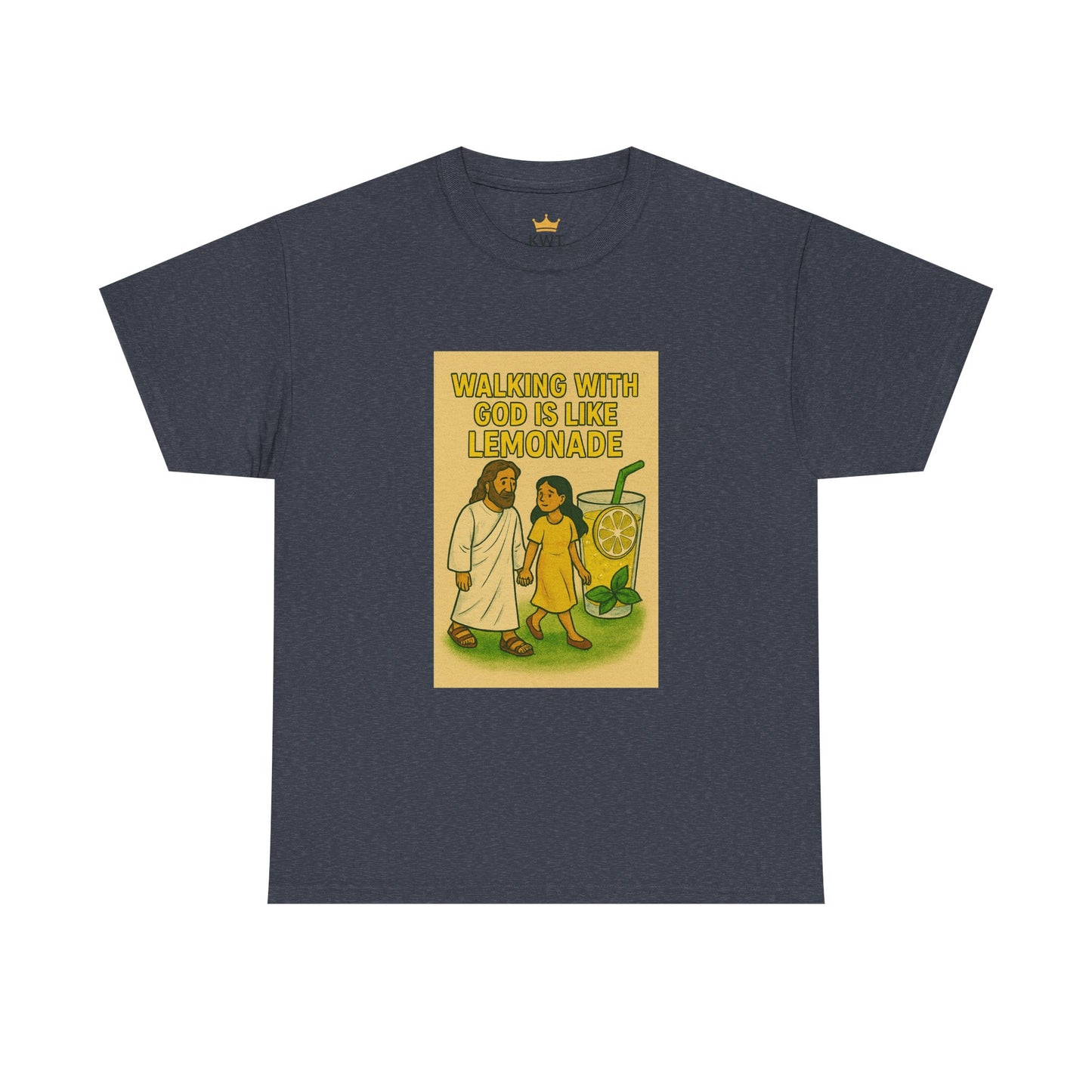 Jesus Lemonade Casual Graphic Tee with Inspirational Design, Comfortable Unisex Heavy Cotton Shirt, Perfect Gift for Friends, Fun Statement Tee, [...]
