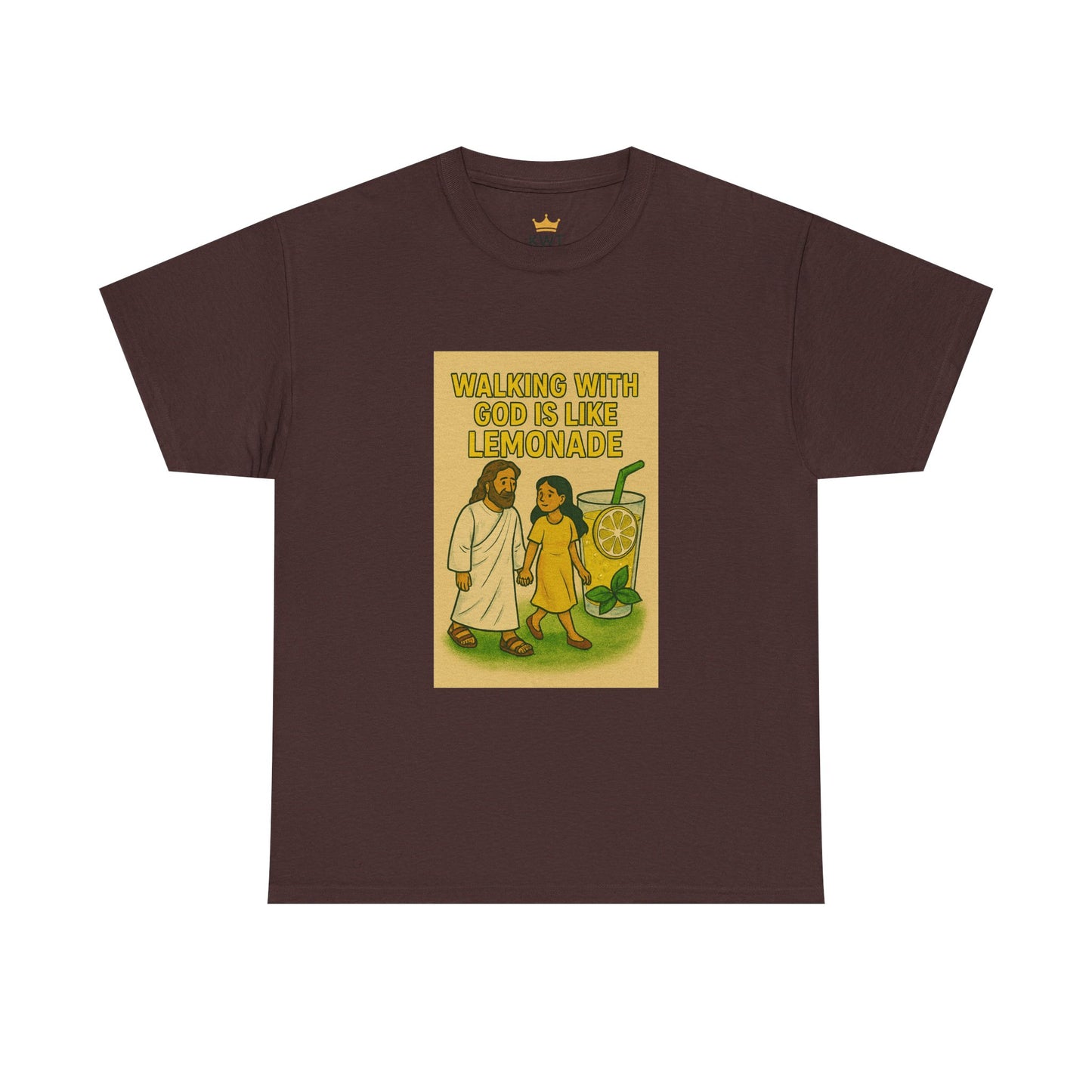 Jesus Lemonade Casual Graphic Tee with Inspirational Design, Comfortable Unisex Heavy Cotton Shirt, Perfect Gift for Friends, Fun Statement Tee, [...]