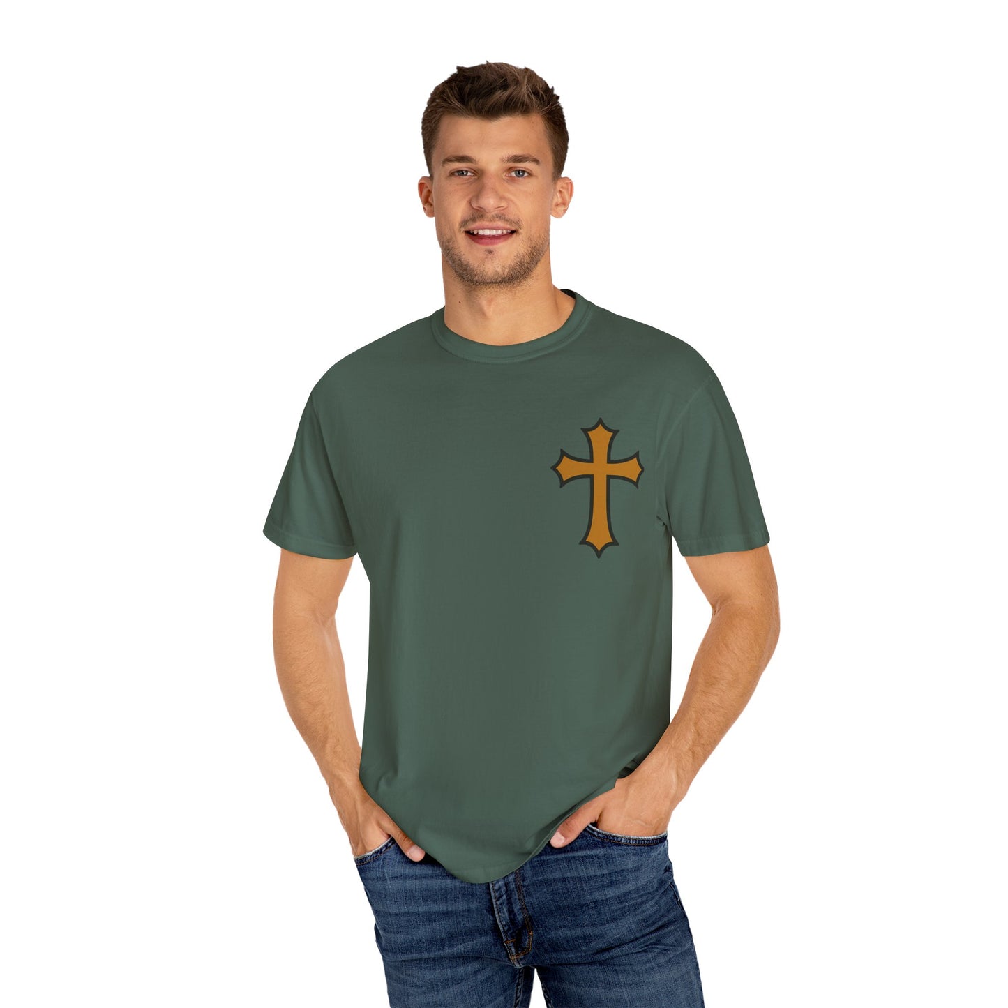 Cross and Crown Unisex, Christian Apparel, Gift for Believers, Casual Faith-Based Fashion