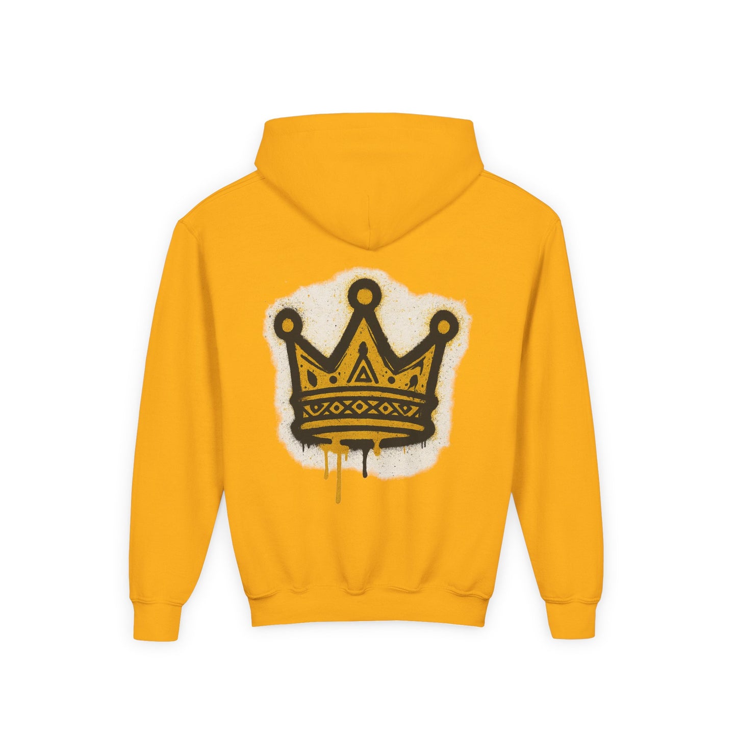 Sudadera Reino Crown Theme Youth Hoodie – Fun Gift for Birthdays, Royalty Vibes, Casual Wear, Everyday Comfort, Cool Streetwear