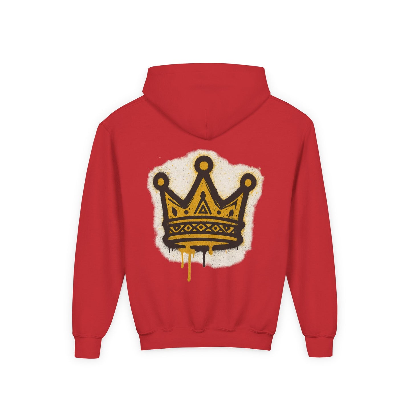 Sudadera Reino Crown Theme Youth Hoodie – Fun Gift for Birthdays, Royalty Vibes, Casual Wear, Everyday Comfort, Cool Streetwear