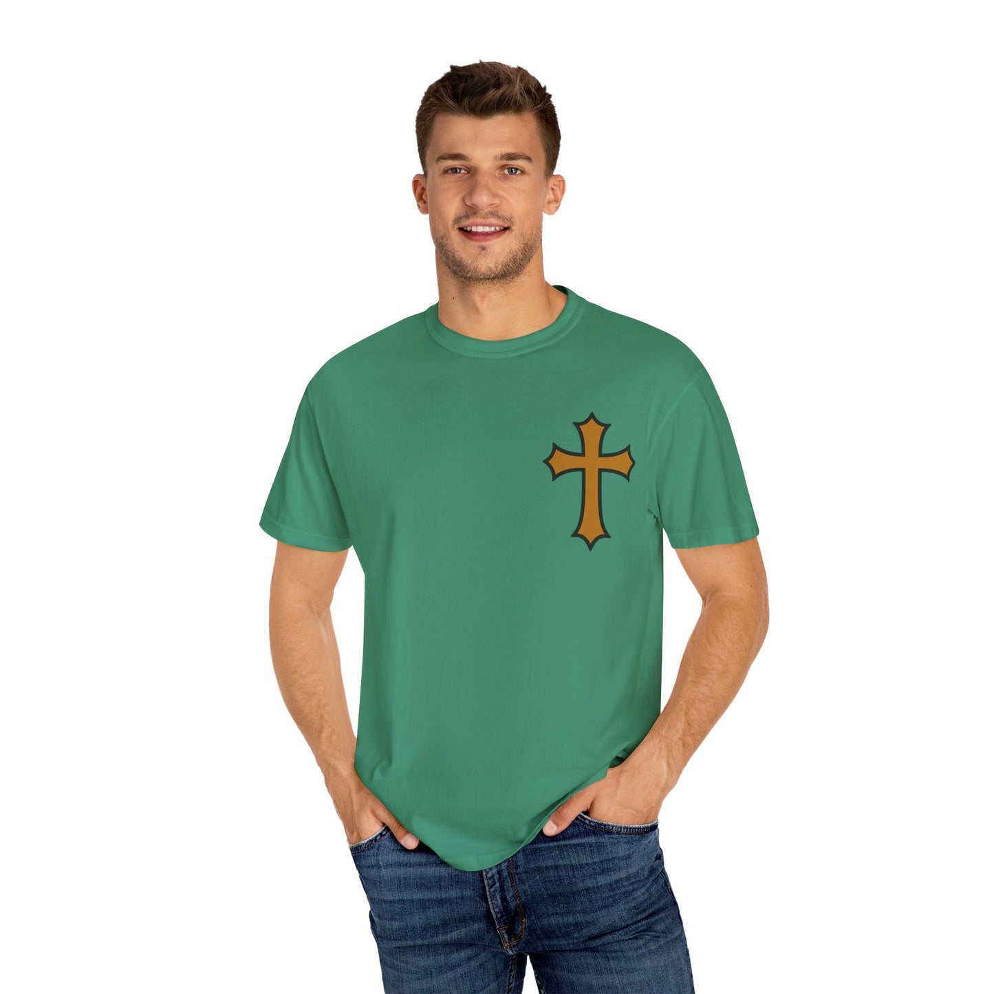 Cross and Crown Unisex, Christian Apparel, Gift for Believers, Casual Faith-Based Fashion