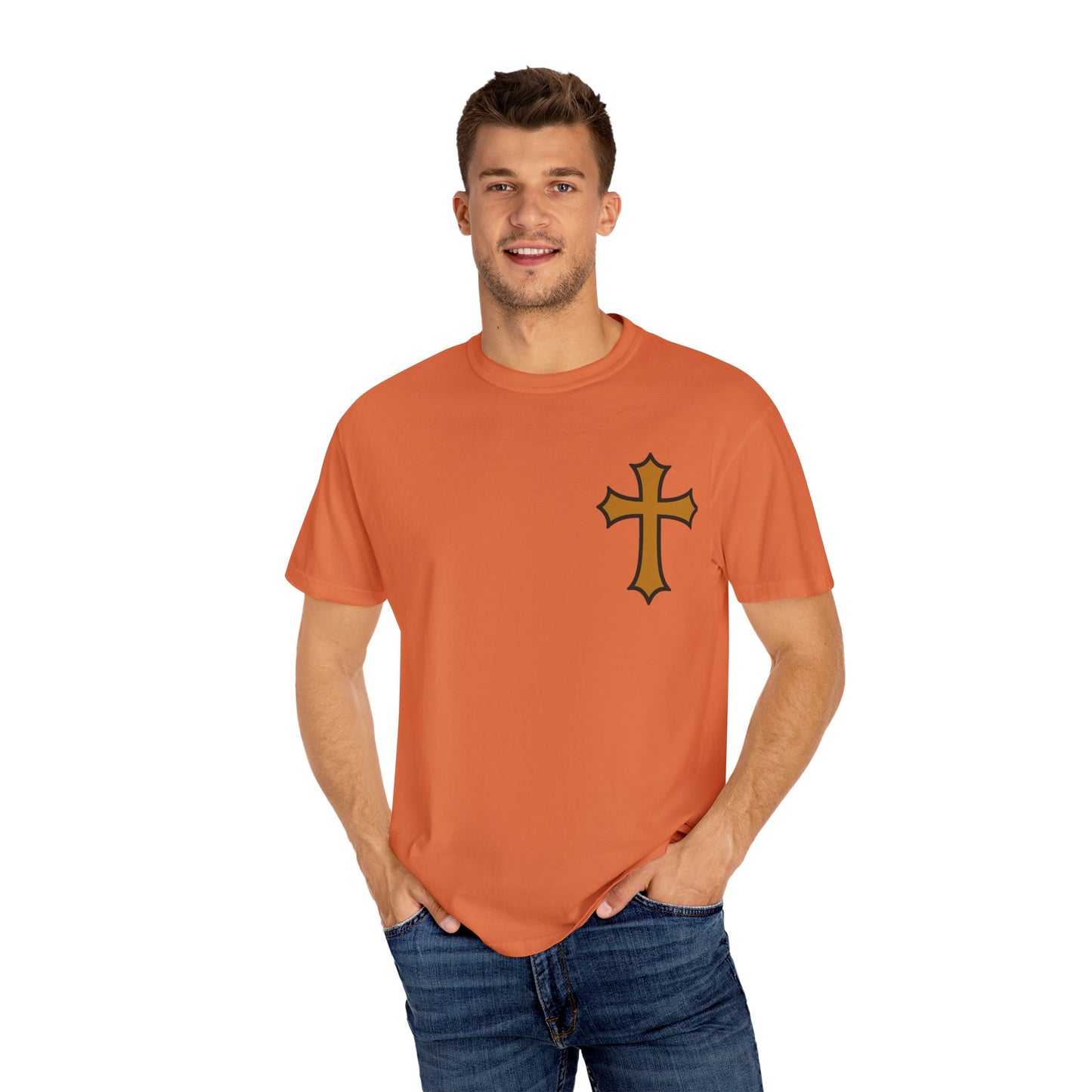 Cross and Crown Unisex, Christian Apparel, Gift for Believers, Casual Faith-Based Fashion